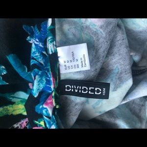 H&M Dresses - Tropical floral black mini dress H&M divided H&M Dresses - Tropical floral black mini dress H&M divided